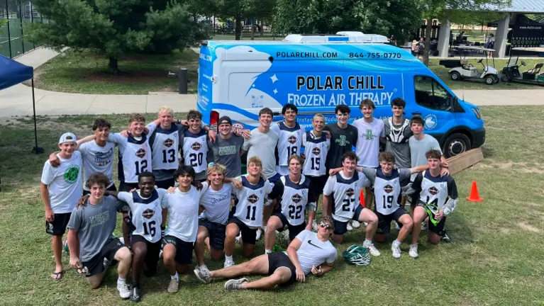 Club Lacrosse team won tournament after 2-3 Recovery Sessions throughout the day