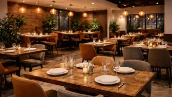 Modern, Recently Renovated Full-Service Restaurant for Sale