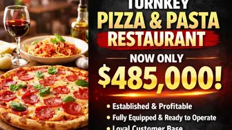 Great Opportunity! - Pizza & Pasta in Heart of Gainesville!