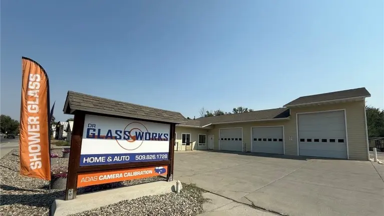 Business Front on Busy Street