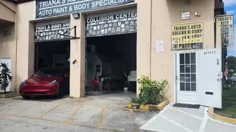 Great Milky cow, Two bays over 30 years top 10 Car Collision and paint