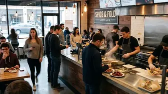 High-volume dual-brand fast-casual franchise, newer build out