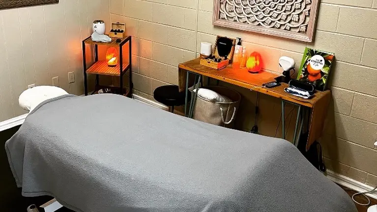 One of three treatment rooms