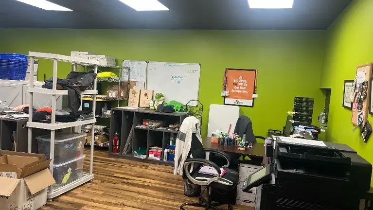 Backroom/managers office