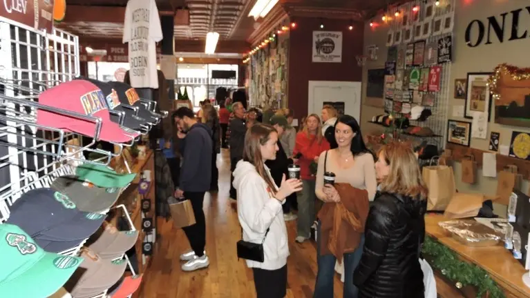 Only in Clev with 2,000 sf storefront- has hosted many events over the years.