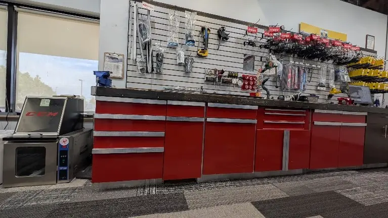 Workbench, Ovens, Boot and rivet press