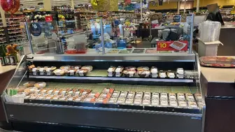 Market Sushi inside Kroger mall at Lawrenceville GA