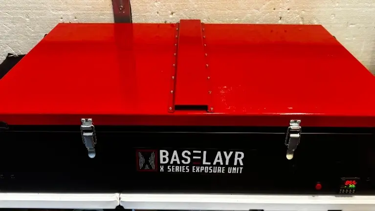 Base layer 25x36 LED exposure unit Base layer 25x36 LED exposure unit