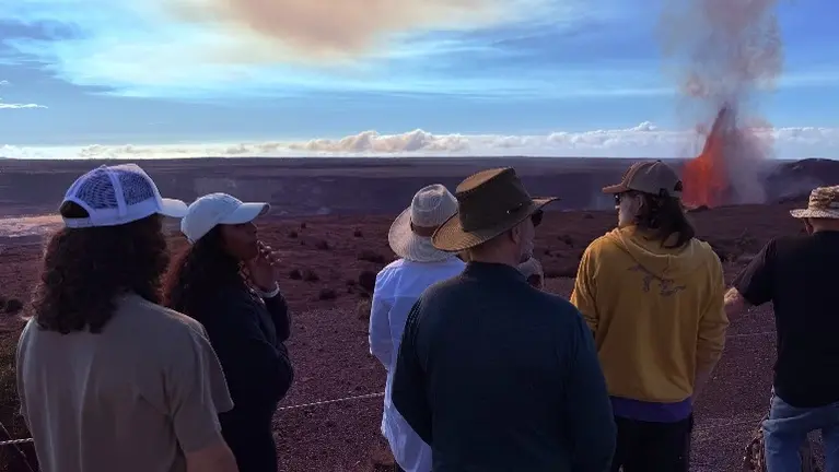 Teaching the wonders of Kilauea