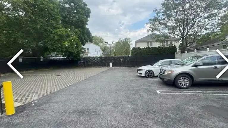 back parking lot back parking lot