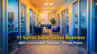 11 Suites Salon With Contracted Tenants, Absentee Business | 3332SQF