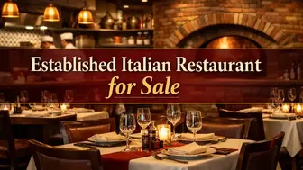 Established Italian Restaurant – Prime Arlington Location