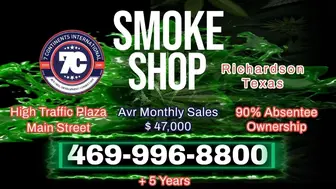Smoke Shop $47K Monthly Sales