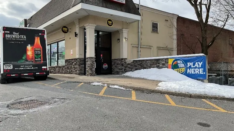 Front of store Front of store