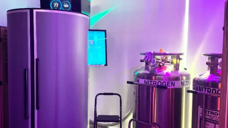 Whole Body Cryotherapy area Whole Body Cryotherapy area