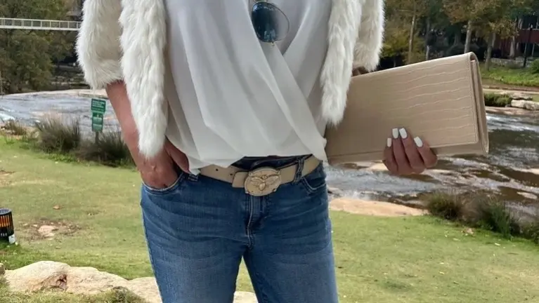 Croc bag & belt Croc bag & belt