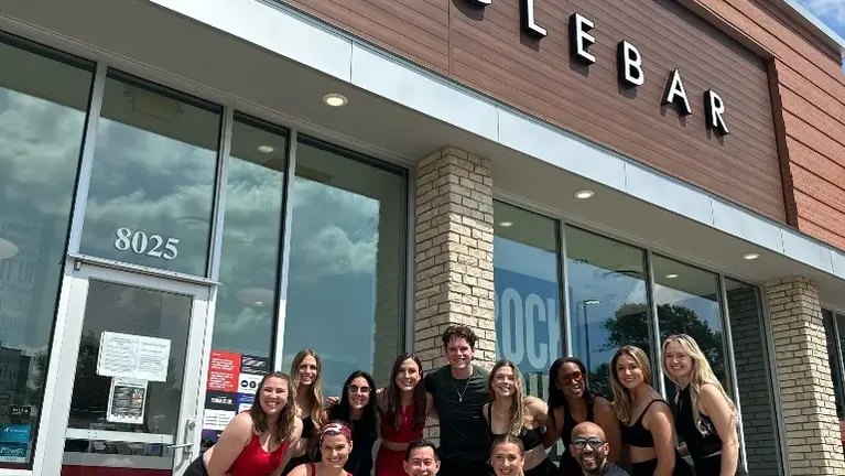 Front of studio with Instructors