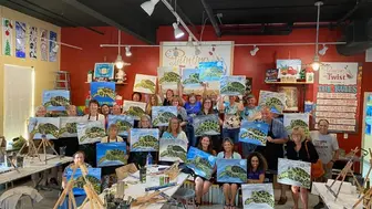 Turnkey Paint and Sip Studio in Growth Market - 11+ Years in Operation