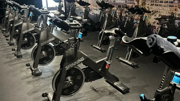 Cycling Area with 26 bikes