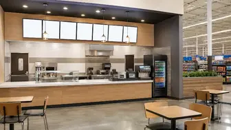 $1500/mo All Inclusive Lease for Food/Cafe Space Inside Walmart