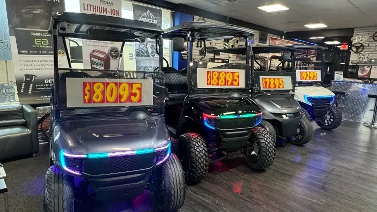 Partial Golf cart Inventory