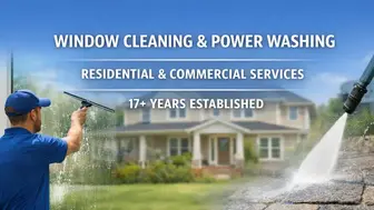 Home Service Business: Window Cleaning & Power Washing – 17 Years