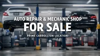 Auto Repair & Mechanic Shop With 0.5-Acre Lot, Monthly Lease $4500