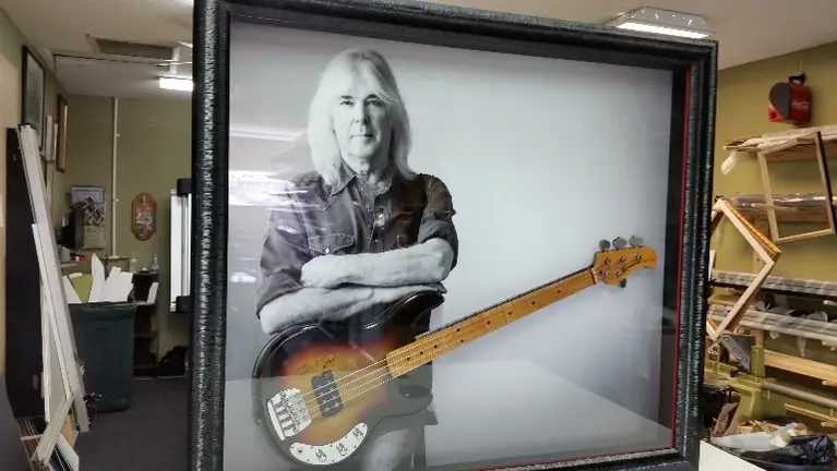 Custom Guitar Shadow Box 