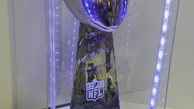 Brady's Lombardi Trophy