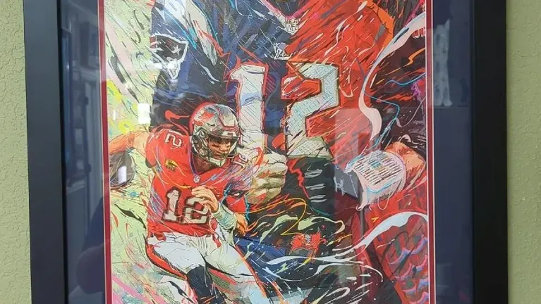 unique football display