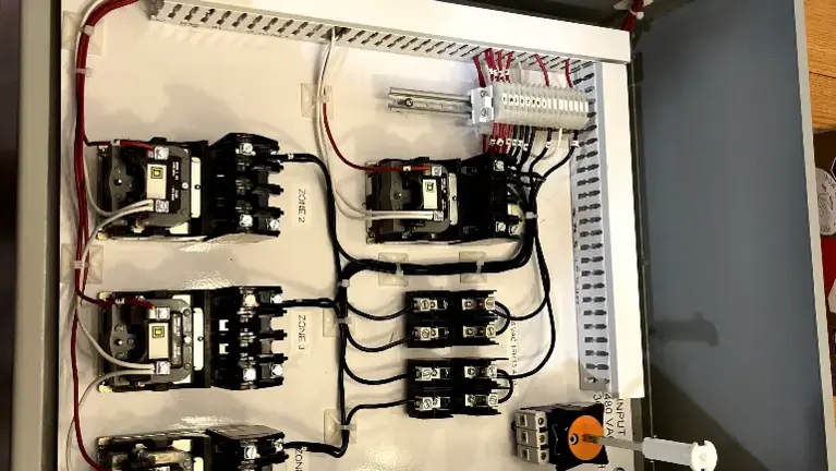 Design built control for the booth.