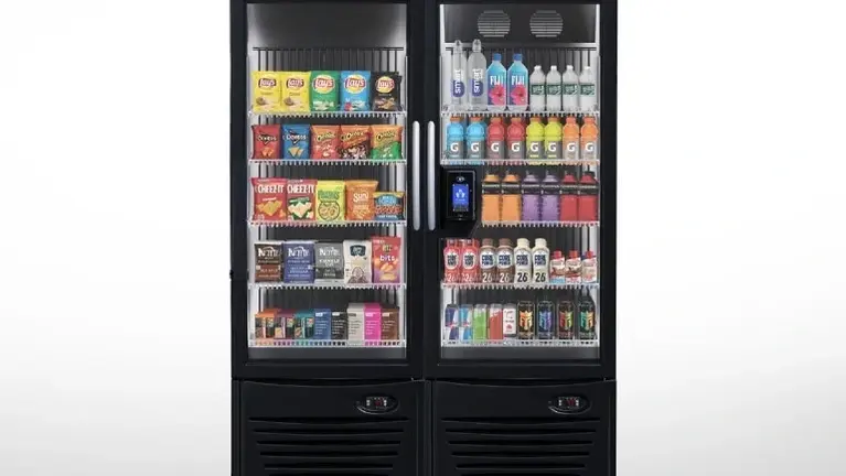 Fully stocked with premium snacks and drinks