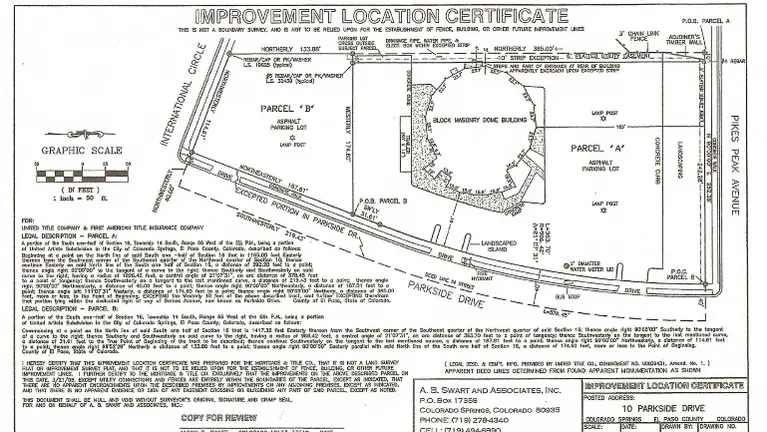 Improvement Location Certificate Improvement Location Certificate