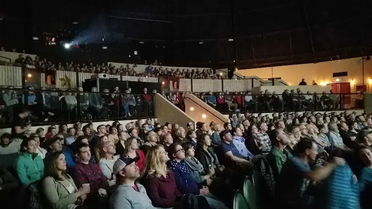 Film Screening set up Film Screening set up