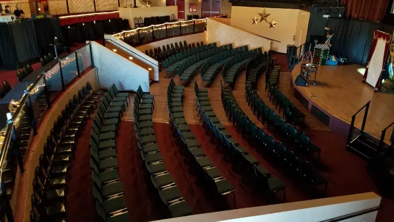 Level 1 concert or film set up Level 1 concert or film set up