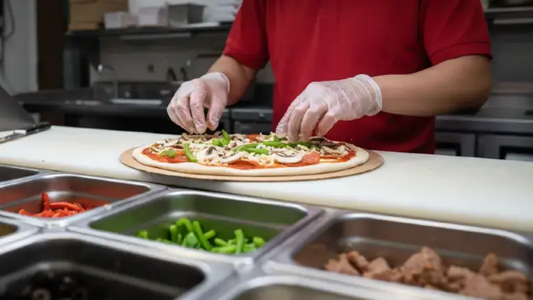 Every pizza assembled fresh in-house by trained staff with consistent, proven systems.