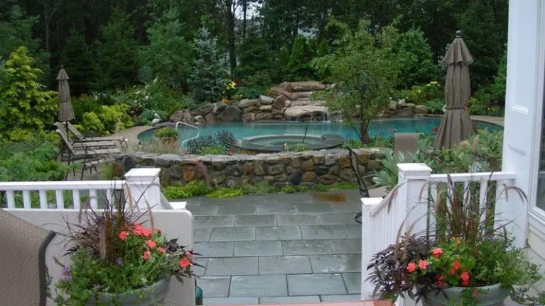 Residential landscaping project