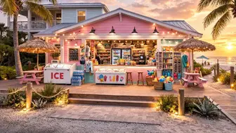 Seasonal beachside shoppe, small but mighty