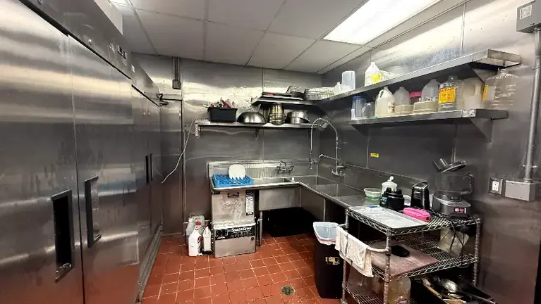 Dishwash area