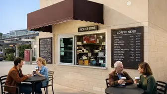 High-Traffic Coffee & Snack Shop - Prime Recreation Center Location