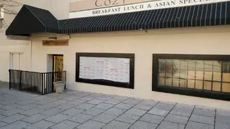 Vacant Commercial Property Attached to Apartment Building