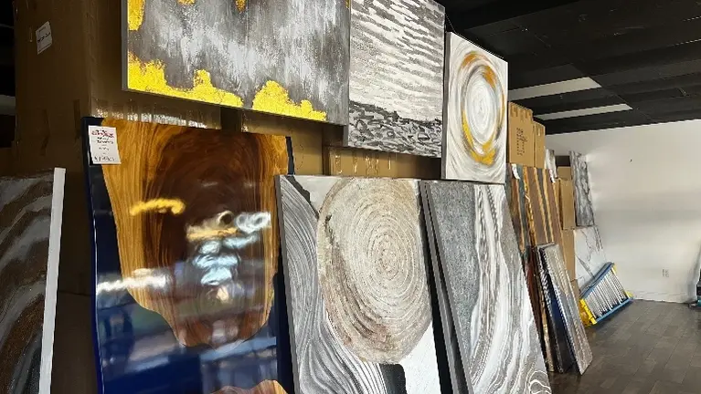 Collection of resin tables 