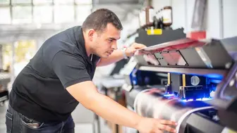 Sign & Graphics Business Manchester - Equipment Ready for Production