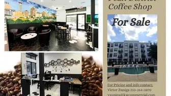 Artisan Coffee shop For sale in Pearl District
