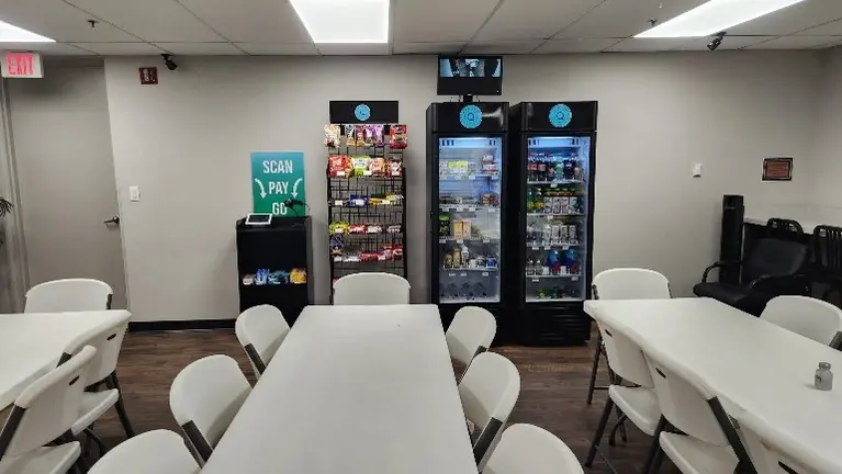 Employee breakroom. M-F 8am-5pm