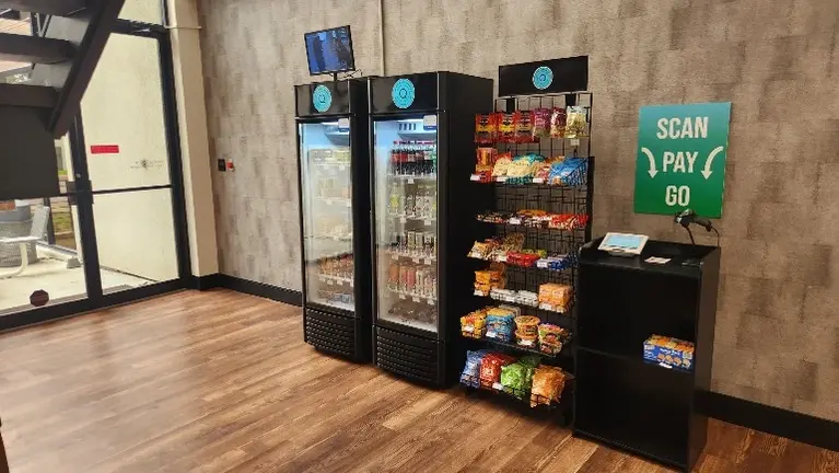 Lobby of multi-office building open 7 days a week for buisness owners