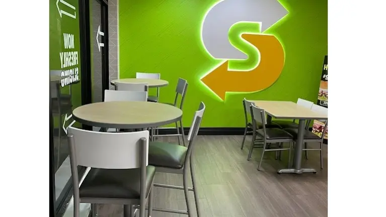 Dining Area - tables