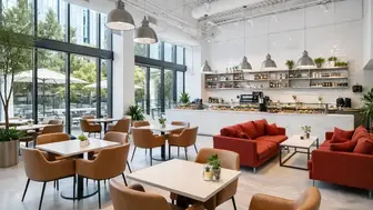 Turnkey Café/Restaurant Class A Office Tower Built In Customer Base