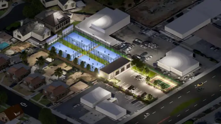 Rendering of post construction site Whittier, CA