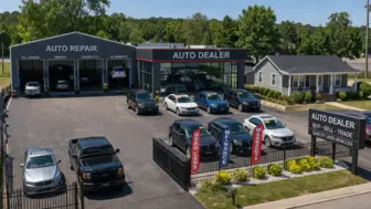 Rare Investment: Auto Repair + Auto Sales on One Property